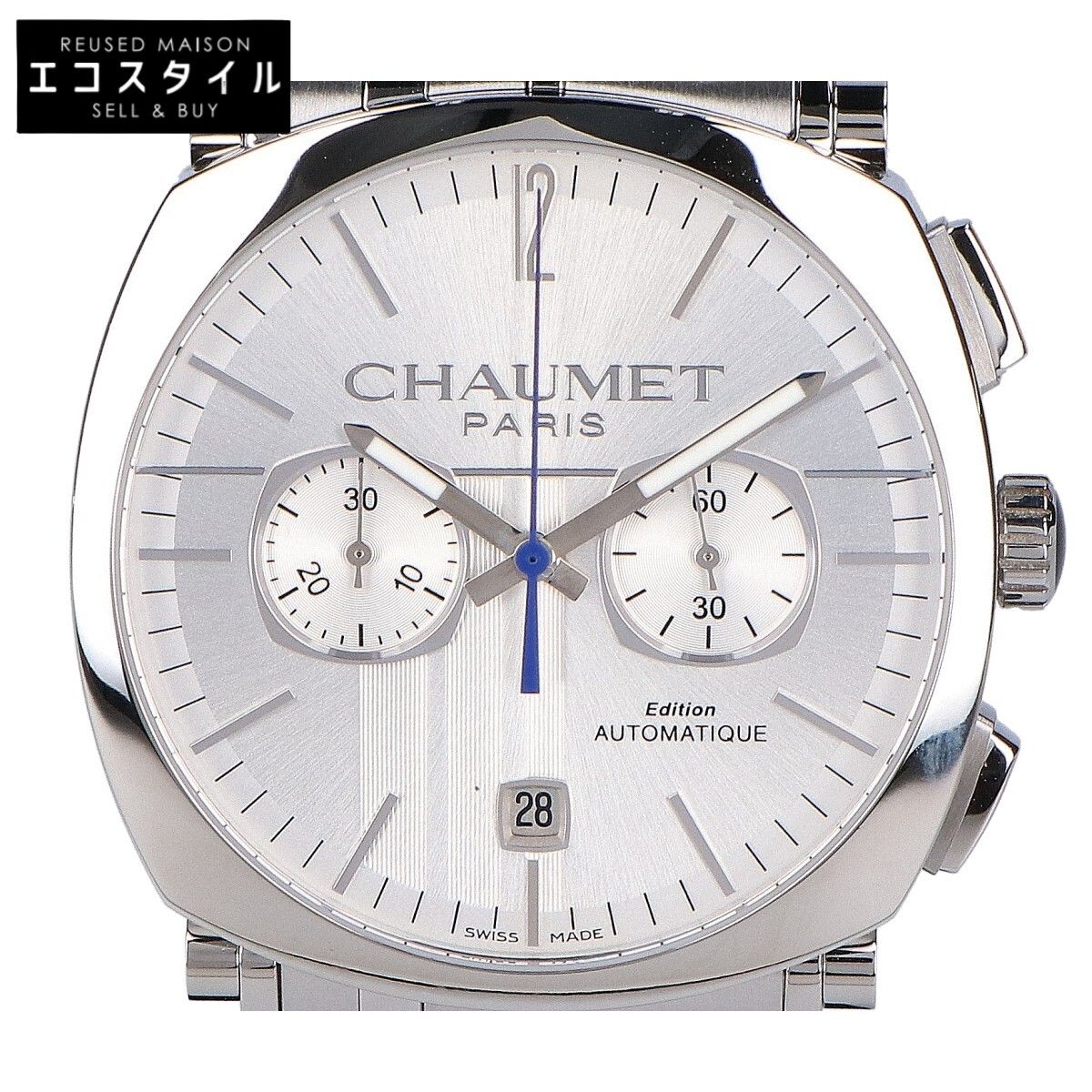 Chaumet ショーメ W11690-30B ダンディ クロノグラフ 自動巻き