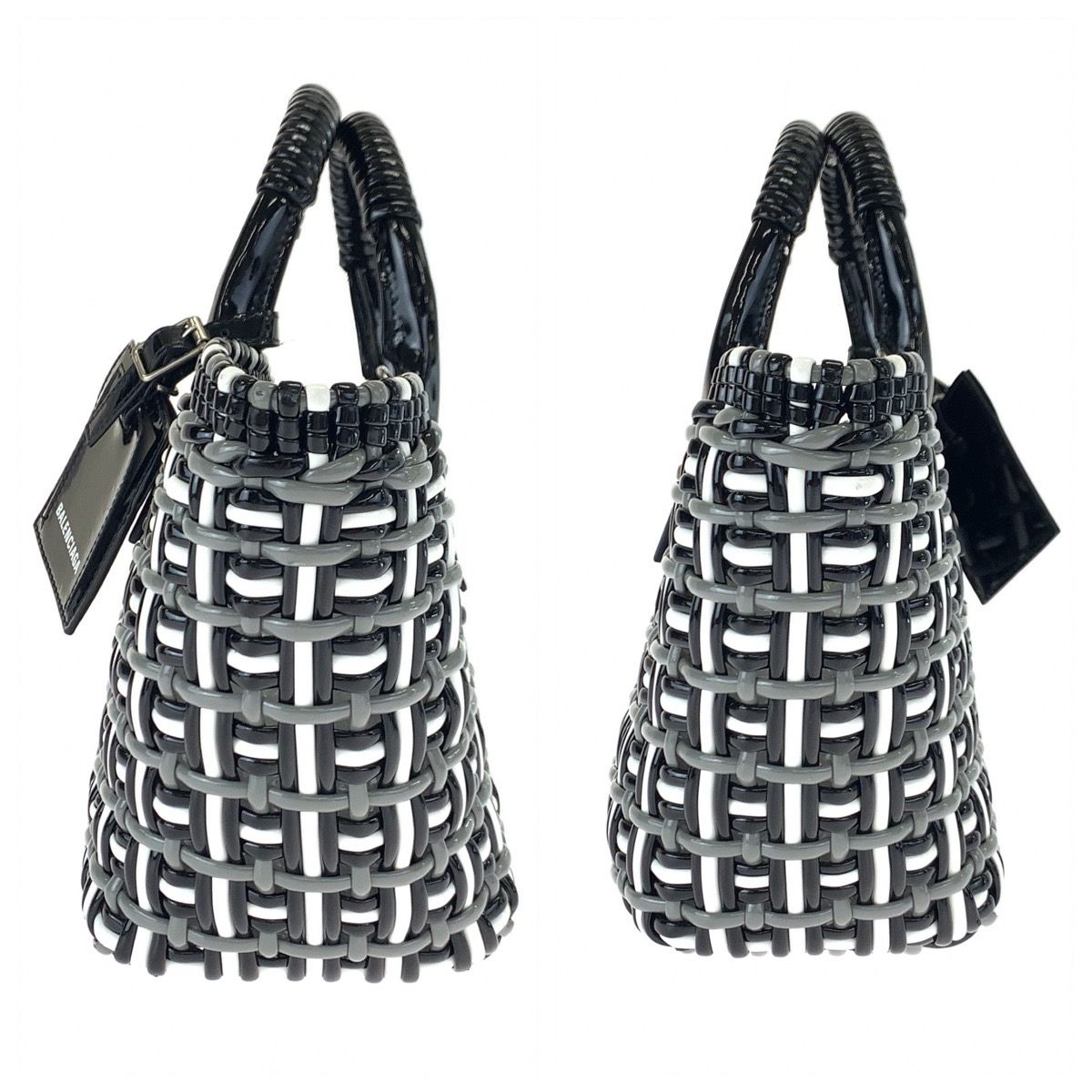 超美品 BALENCIAGA バレンシアガ ビストロ XS バスケット ブラック