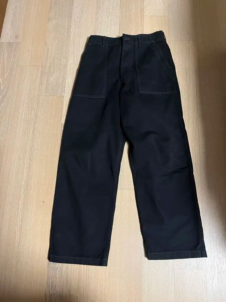 orSlow オアスロウ サマーパテ パンツ 黒 1