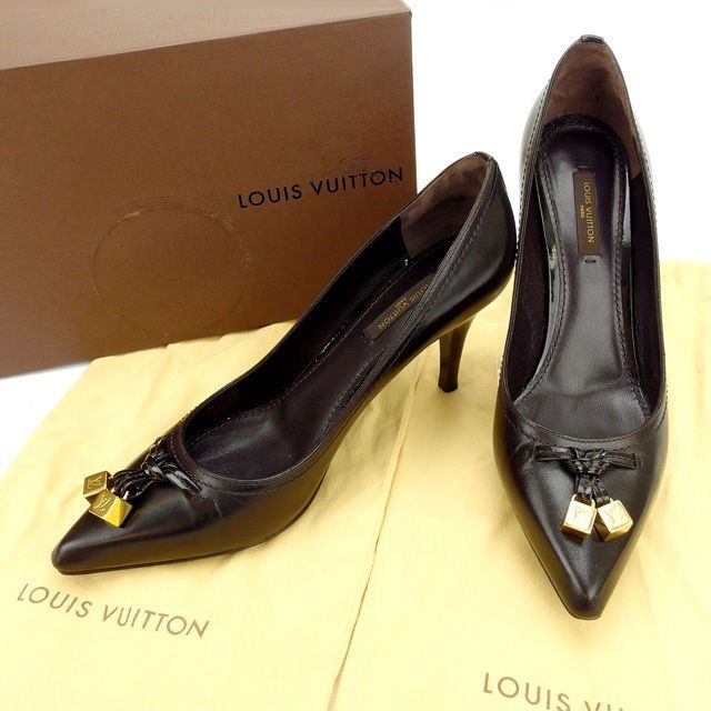 ルイヴィトン　パンプス　37 ルイヴィトン パンプス #37 1 2 ブラウン Louis Vuitton