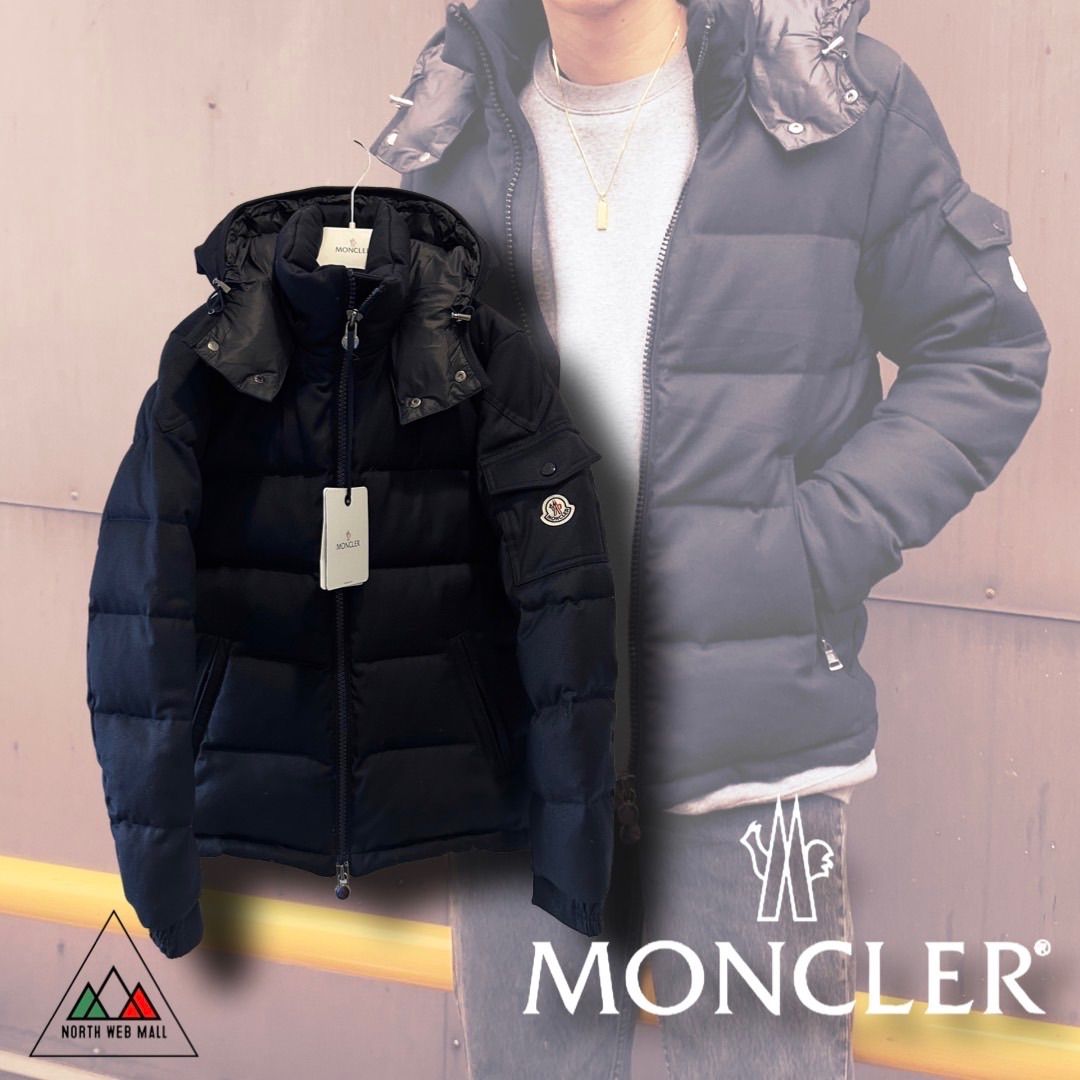 Moncler Montgenevre モンジュネーブル ネイビー - メルカリ