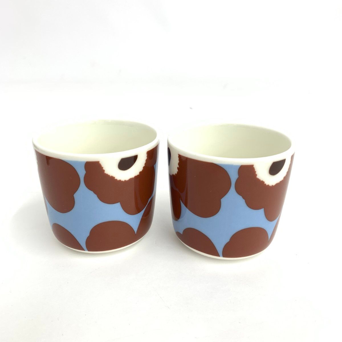 美品 marimekko マリメッコ マグカップ 2客セット 箱付き レッド/ブルー ウニッコ 240002228886 - メルカリ