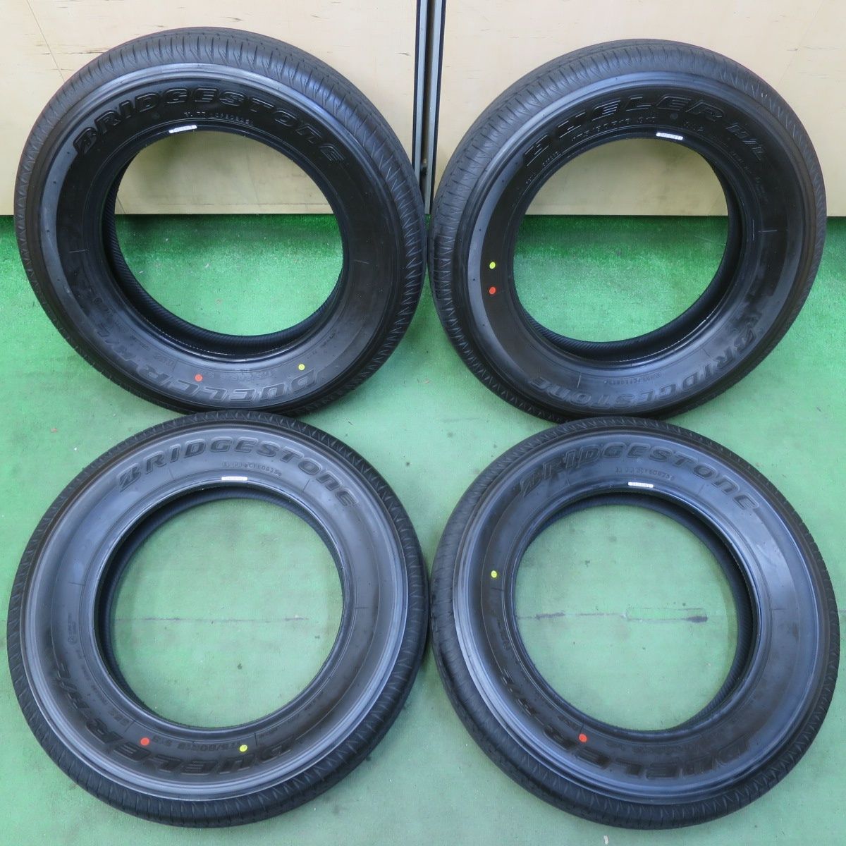 ☆ジムニー 等 175/80R16 ブリヂストン デューラー H/L 852新車外し