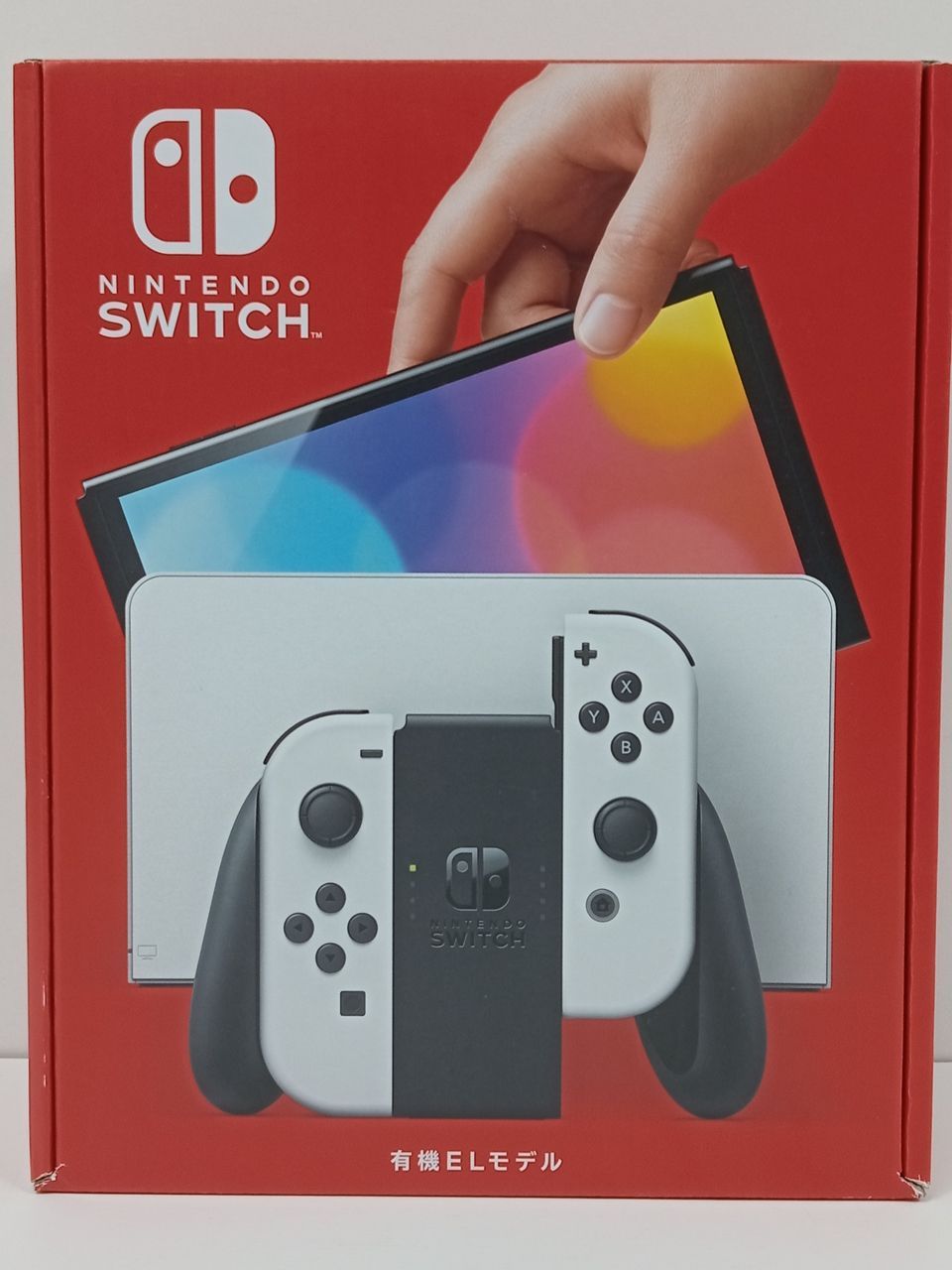 Nintendo Switch ニンテンドースイッチ 有機ELモデル HEG-S-KAAAA ホワイト 開封済み 未使用 [M-4086]