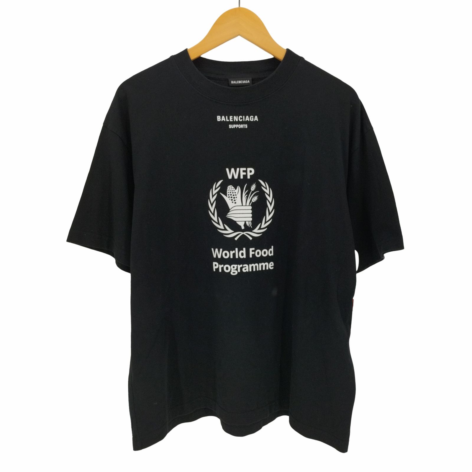 バレンシアガ BALENCIAGA 18AW WFP World Food Progamme S/S Tee