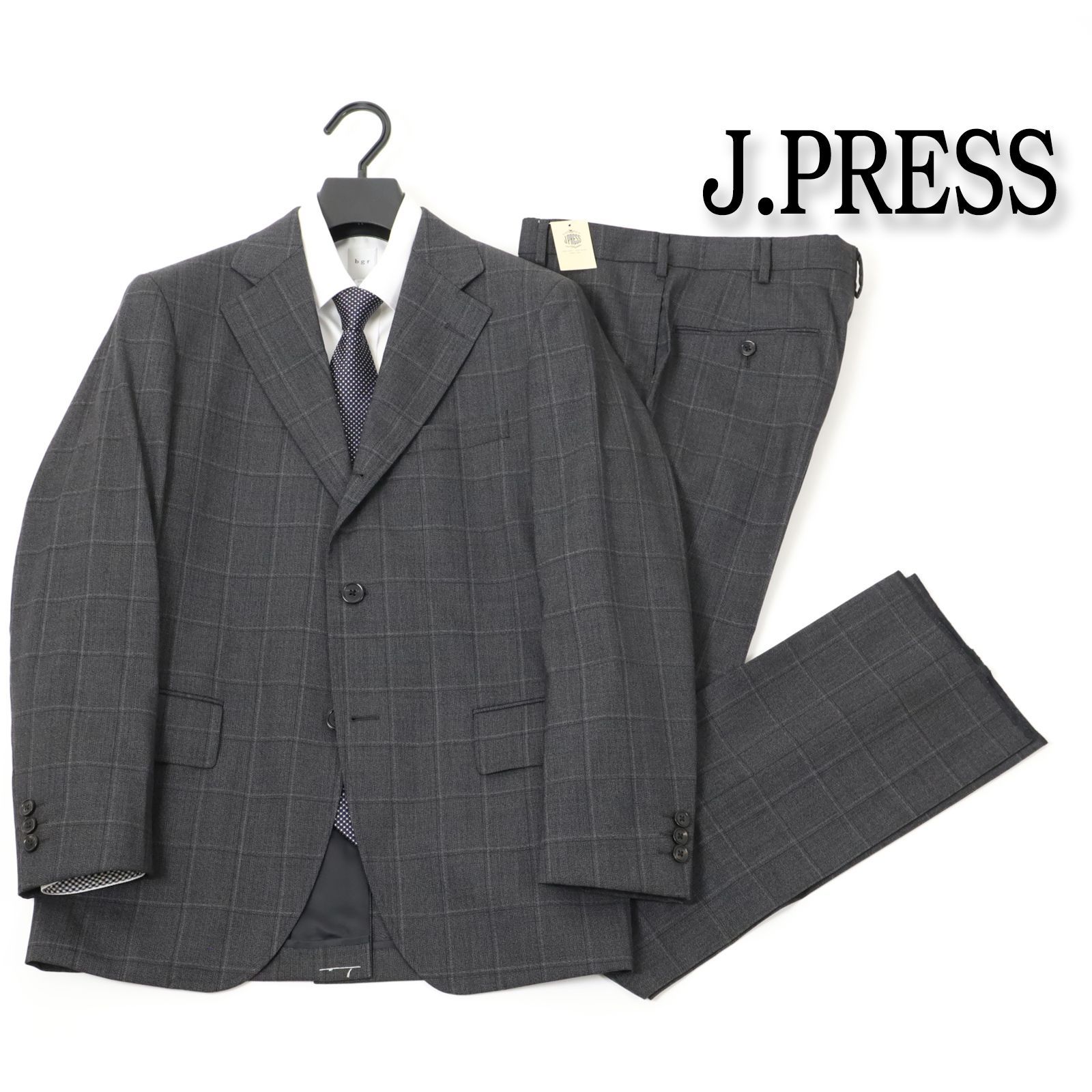 新品 ◇ J.PRESS Jプレス 段返り3B ビジネススーツ ジェイプレス
