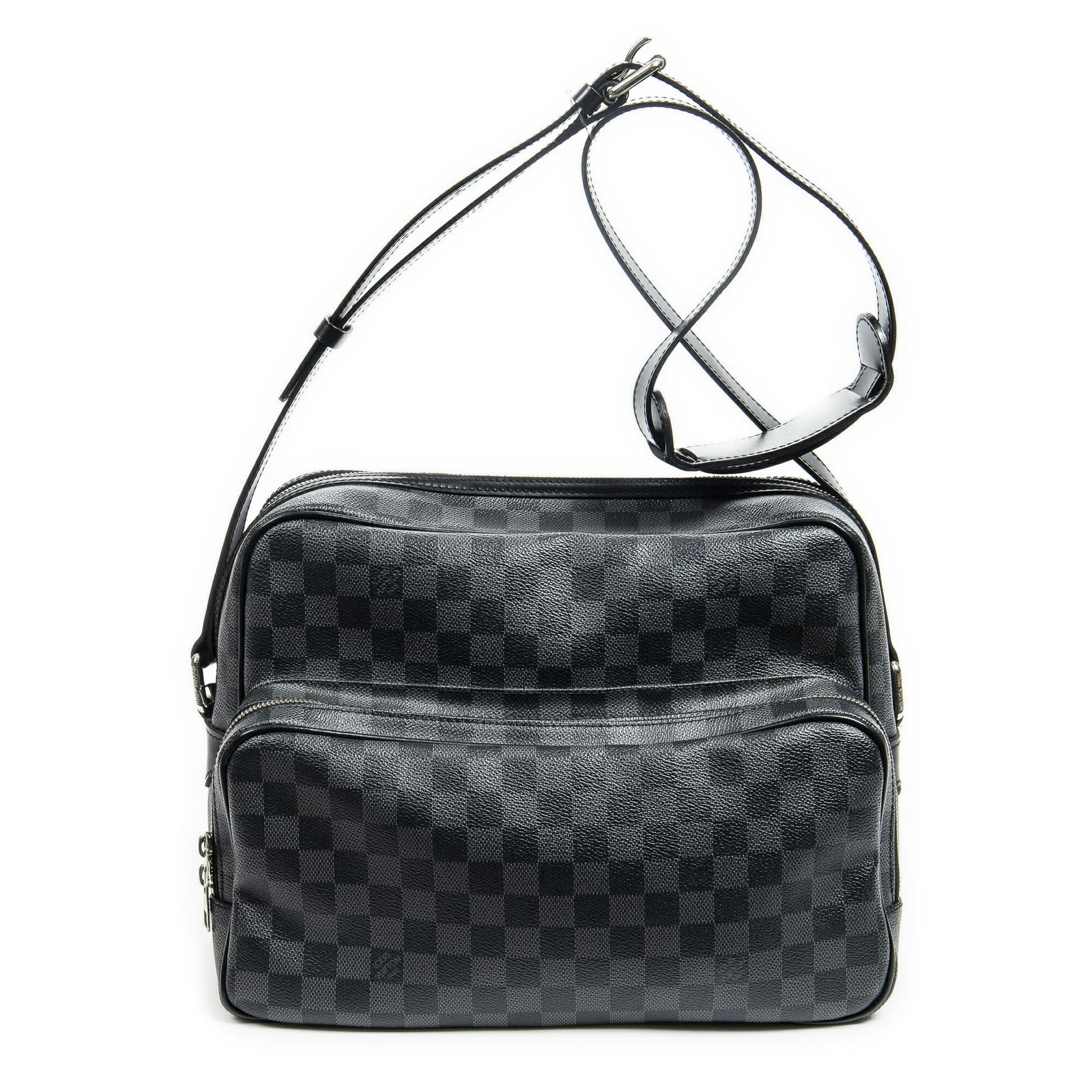 LOUIS VUITTON ルイヴィトンイオメッセンジャー黒ダミエ グラフィットA