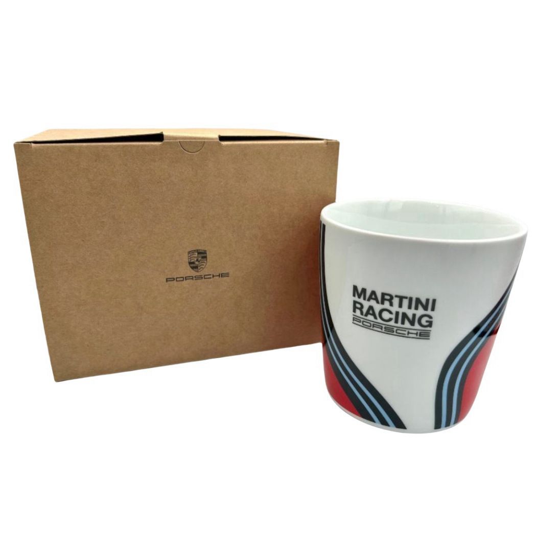 ポルシェ 純正 マルティーニ レーシング マグカップ 500ml 磁器 