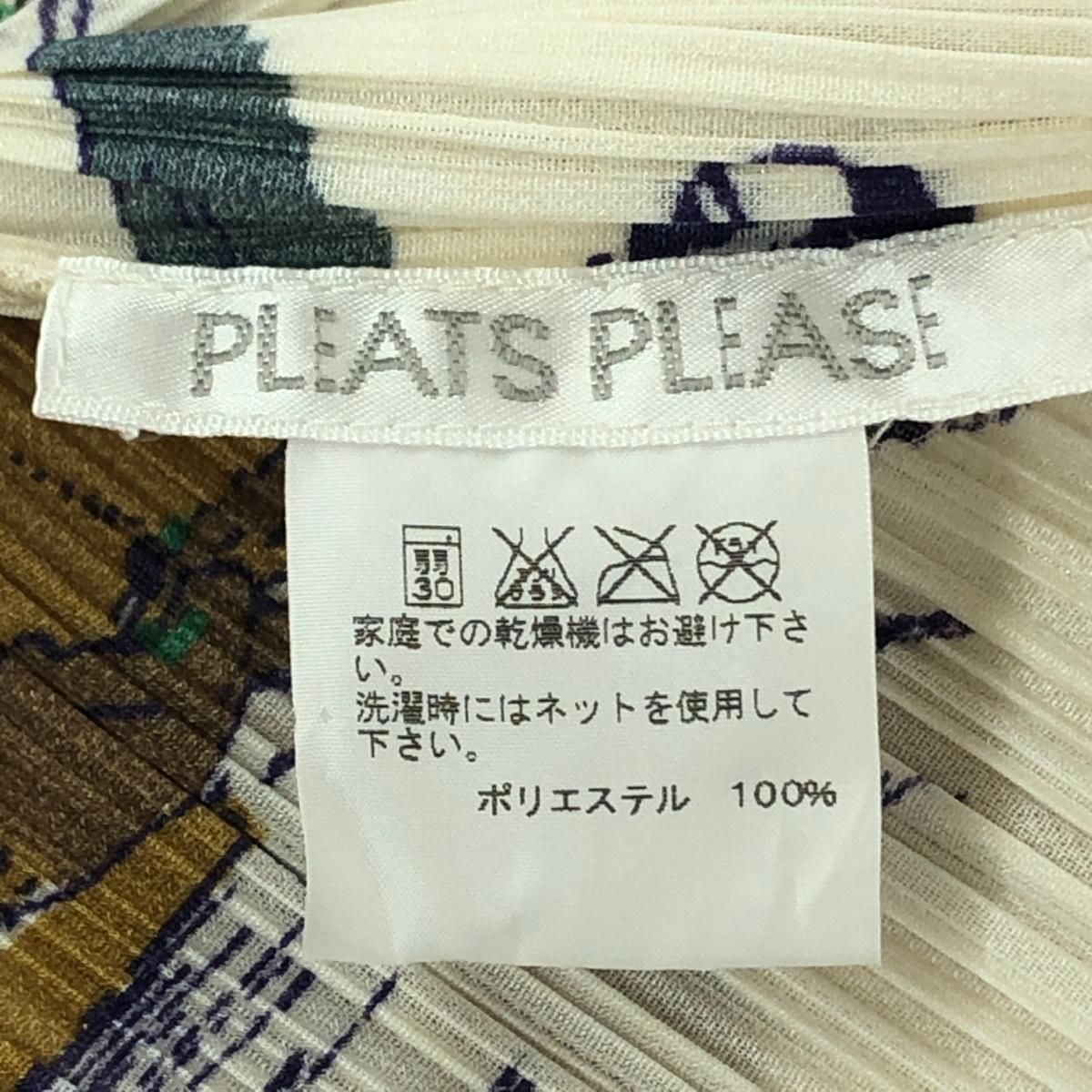 PLEATS PLEASE プリーツプリーズ 半袖カットソー サイズ:3 テリー 