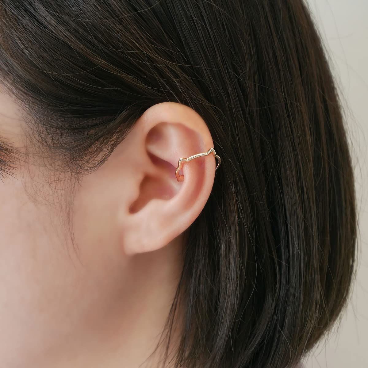 数量 VAヴァンドーム青山 K10イエローゴールド ネコイヤーカフ Me-Cats寄付対象商品 GJVE0342H YG FORTGASGNV_COM_BR