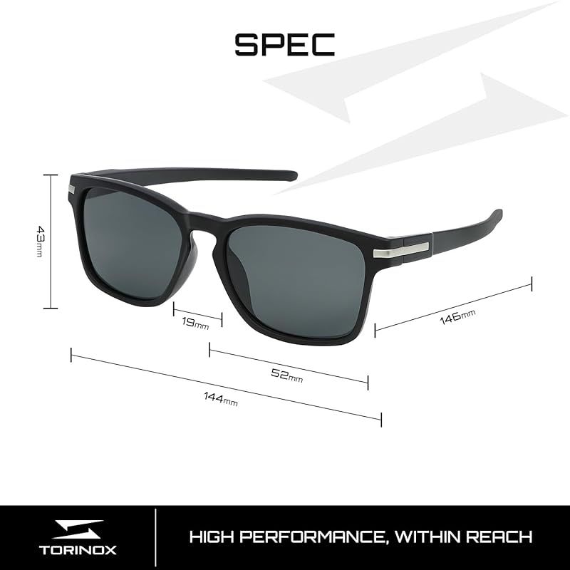 TORINOX] サングラス ゴルフ ARQ（PERFORMANCE MODEL） BLACK