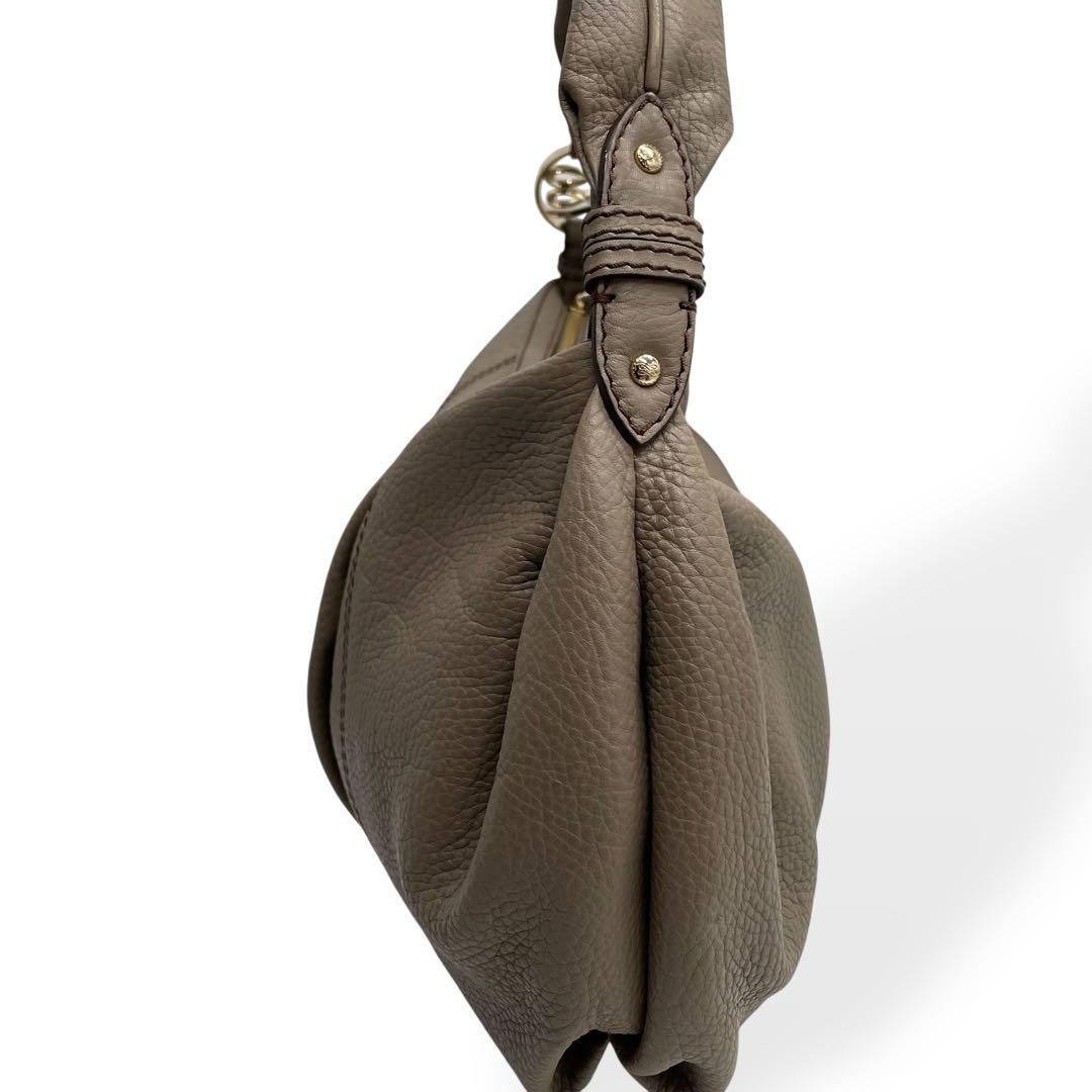 未使用級 LANCEL ランセル ワンショルダーバッグ レザー 保存袋