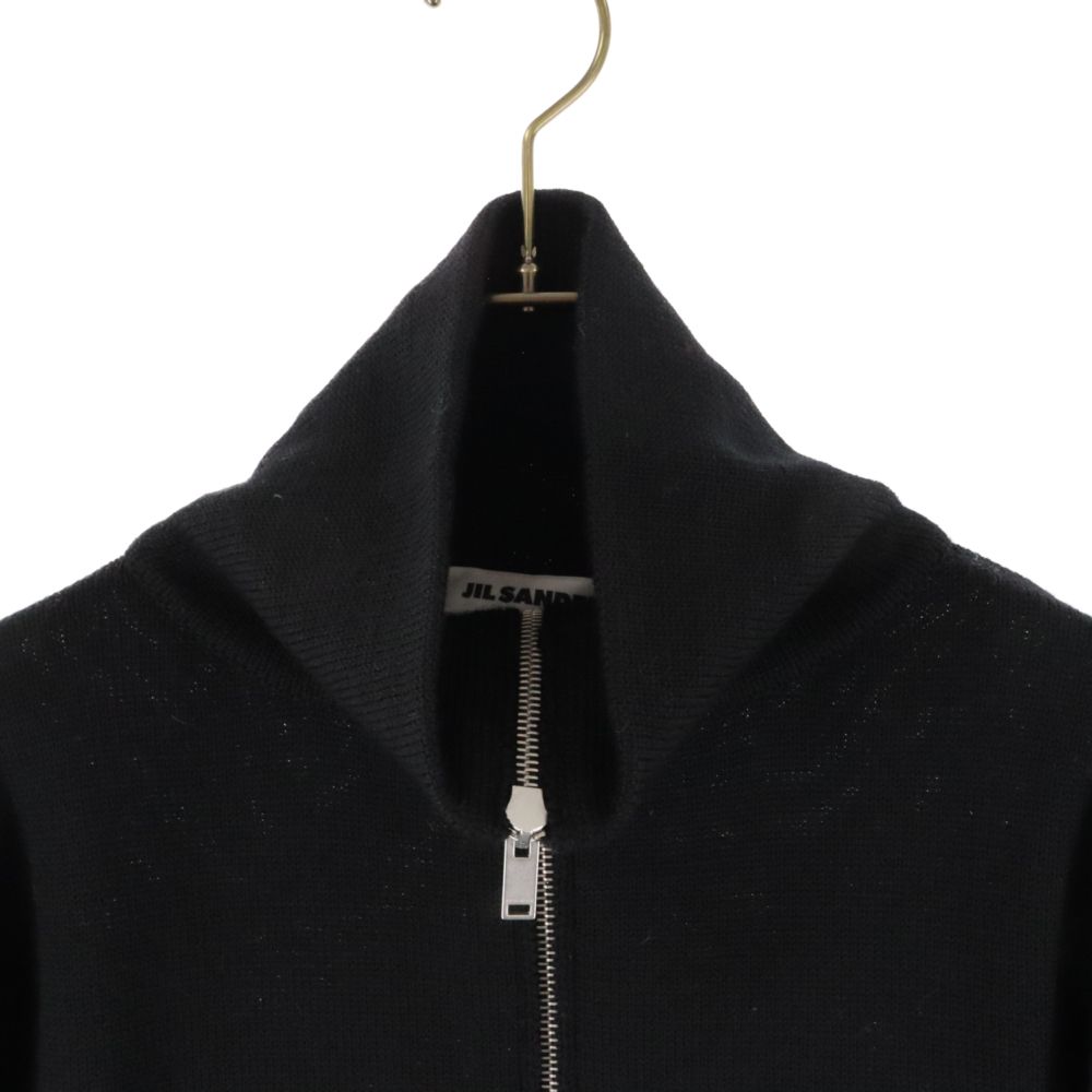JIL SANDER (ジルサンダー) ハーフジップ ハイネック ウールニット