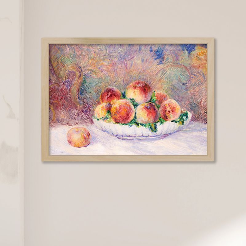 A3サイズ ルノワール ポスター 桃 果物 フルーツ 静物画 アート