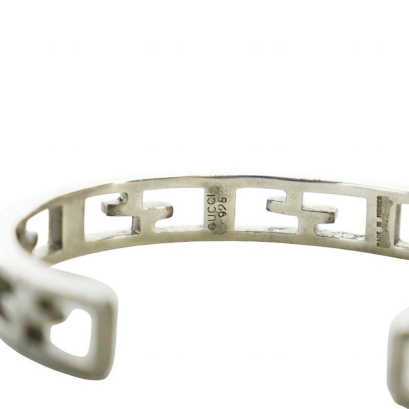 GUCCI GGロゴ バングル グッチ GUCCI バングル アクセサリー ブレスレット GG柄 ロゴ