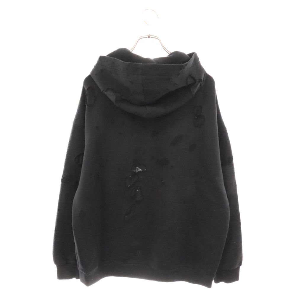 GIVENCHY (ジバンシィ) 20SS destroyed hoodie デストロイドフーディ