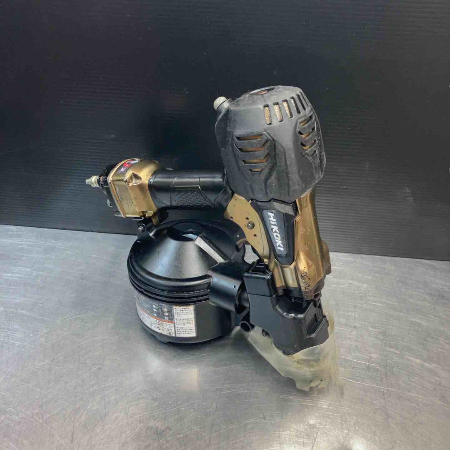 品 ハイコーキ HIKOKI 旧 日立工機 65mm高圧エア釘打ち機 NV65HR2 S 動作 済み 東大和店