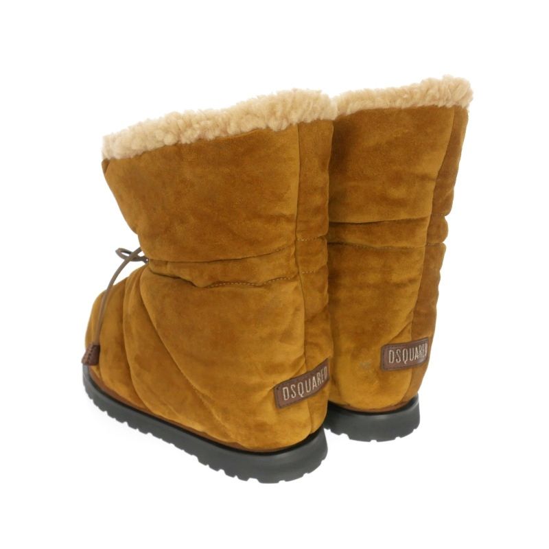 ディースクエアード DSQUARED2 22AW WOOD LOVER ANKLE BOOTS ムートン