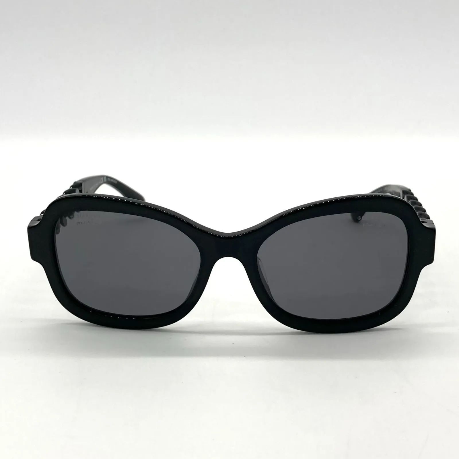 ▽CHANEL/シャネル レクタングル シェイプ アイウェア サングラス