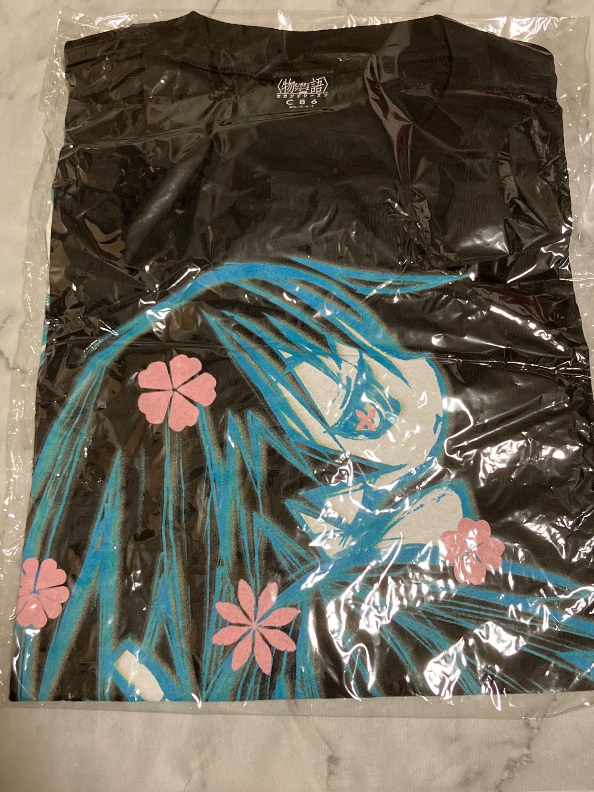 物語シリーズ セカンドシーズン Tシャツ ウエダハジメ描き下ろし T