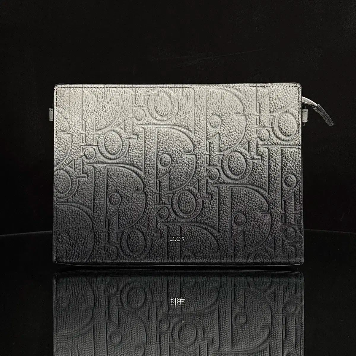ほぼ Dior ディオール グラフィティー グラデーション トライアングルバッグ クラッチ