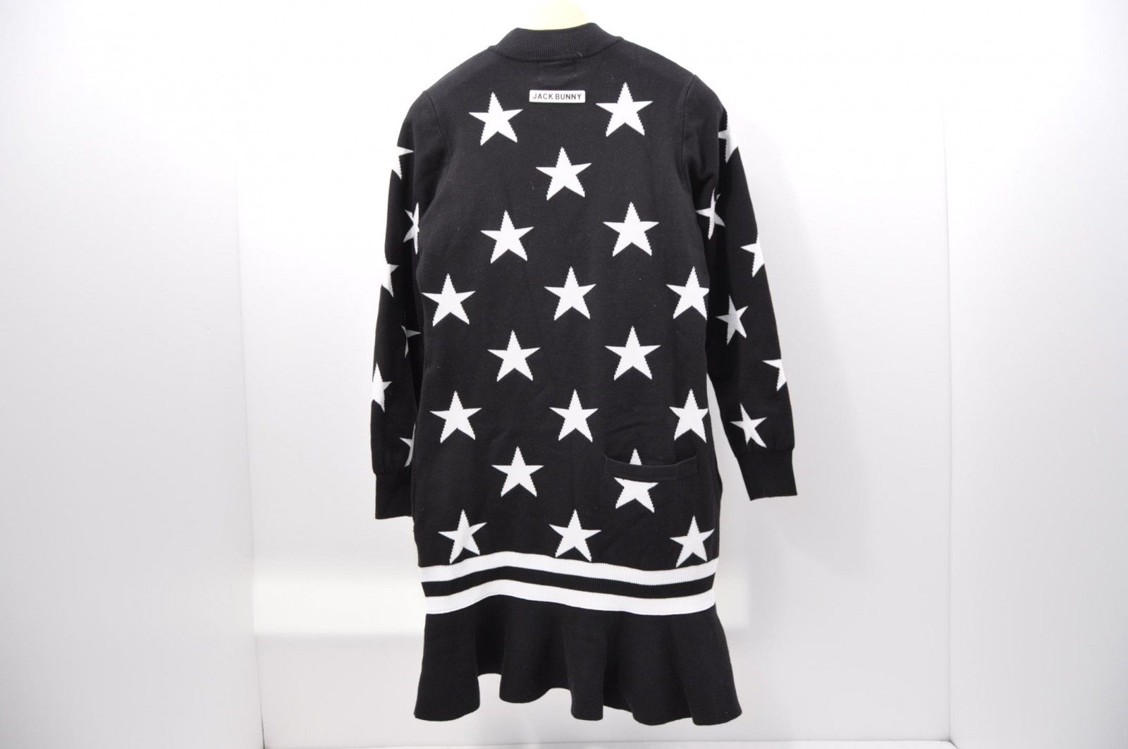 新品未使用品 Jack Bunny！ 星柄 フリル裾 ワンピース