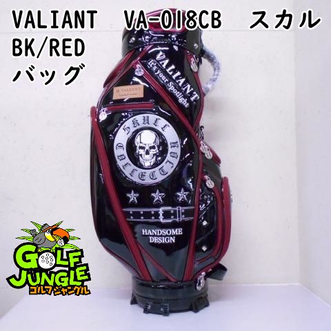 新品】 （株）レゴリス VALIANT VA-018CB スカル BK RED 0 キャディ 