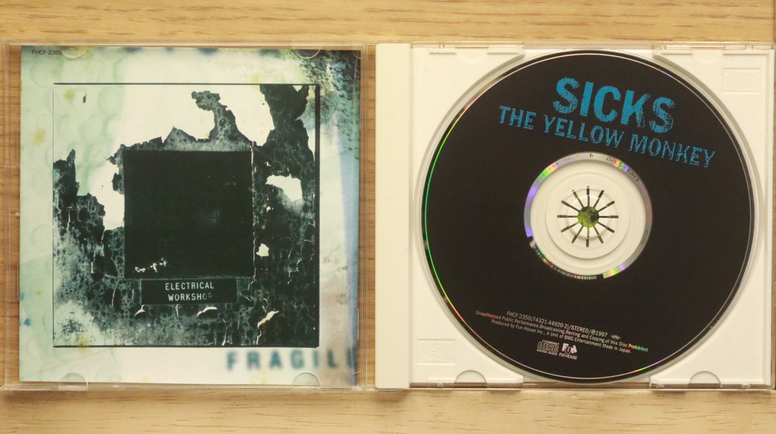 国内盤CD☆ザ・イエローモンキー/THE YELLOW MONKEY□ SICKS