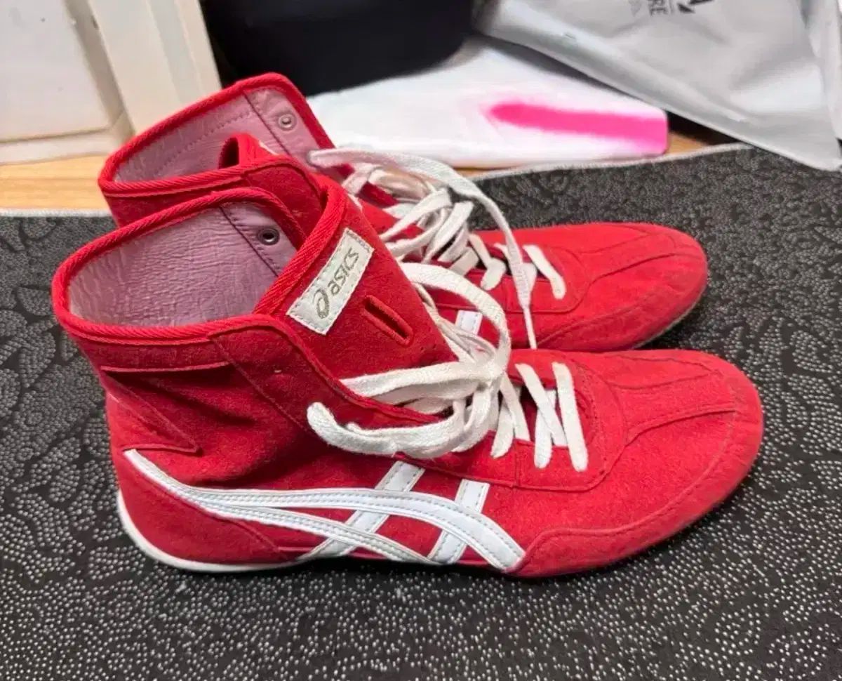asics アシックス レスリングシューズ 手作り 275
