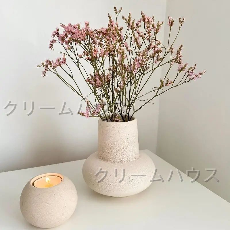 RFMHT 花瓶ヴィンテージセラミックリビングルーム玄関フラワー