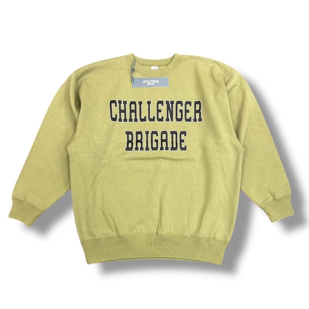 参考上代17600円 未使用品 CHALLENGER 24AW COLLEGE LOGO C/N SWEAT 