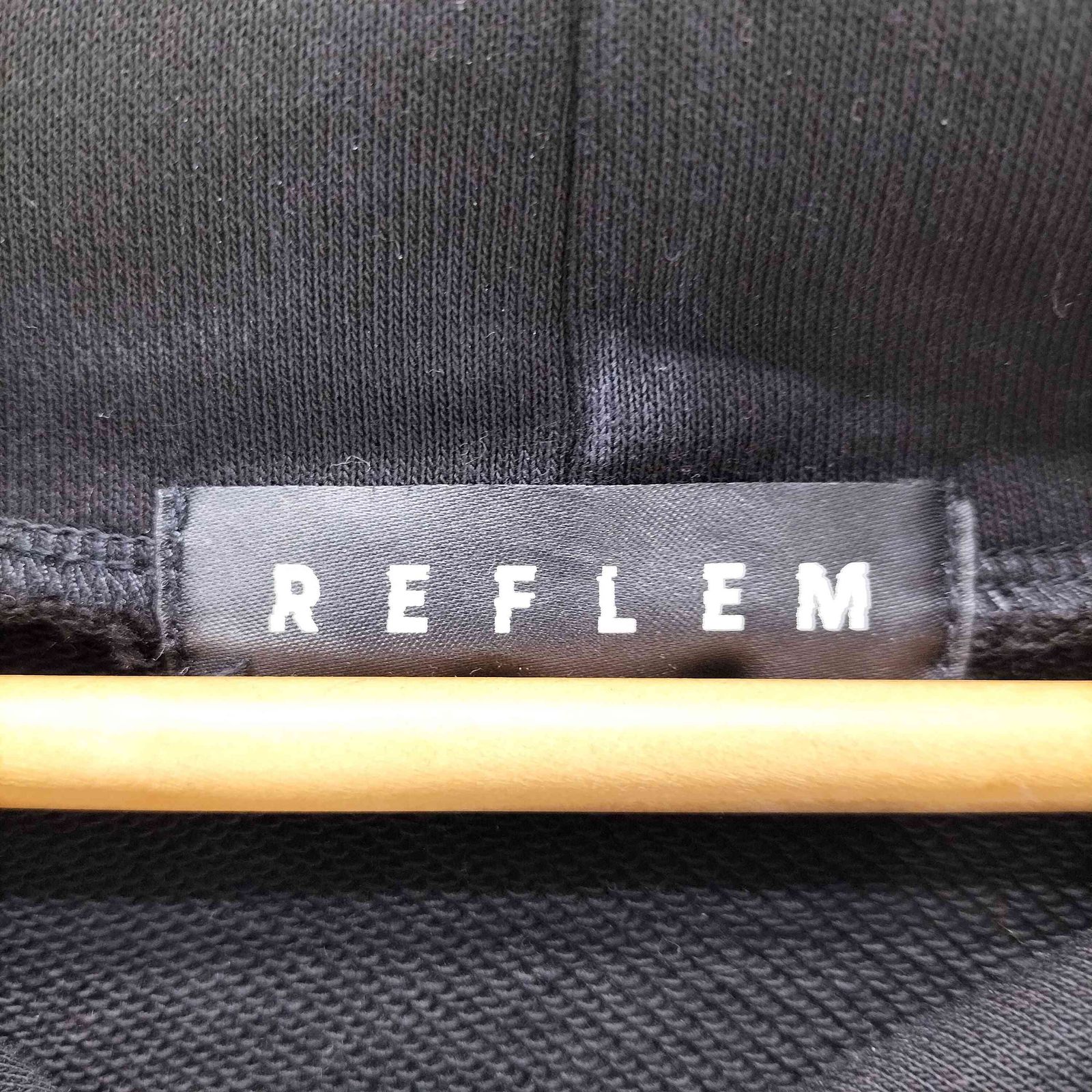 レフレム REFLEM うさ耳ハンドステッチパーカー ラインストーン