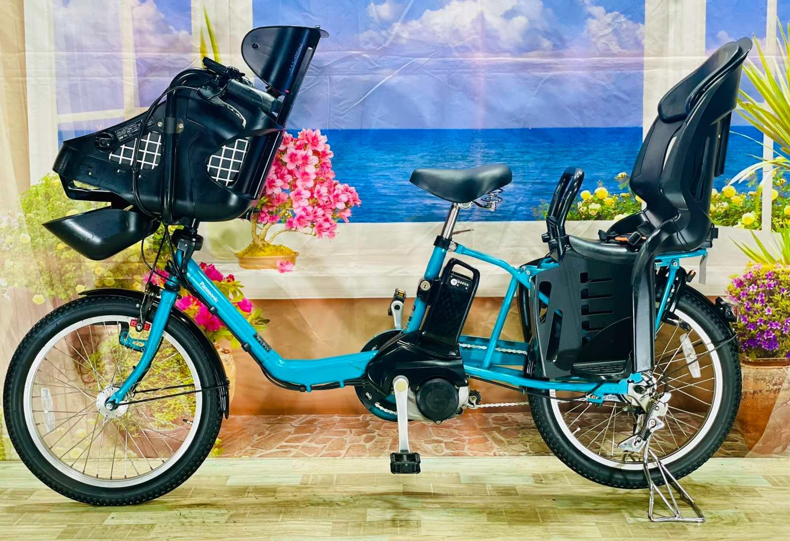 人気モデル！ギュット12AH️パナソニック子供乗せ電動アシスト自転車