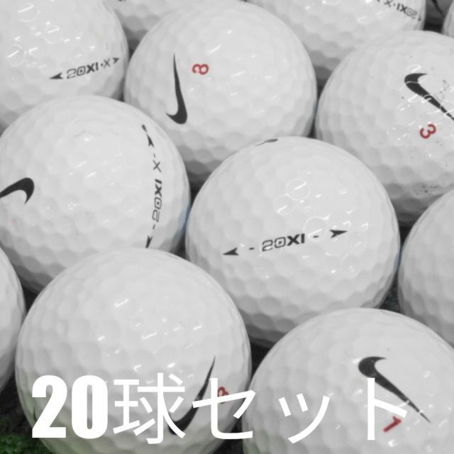 Nike ナイキ 20XI ゴルフボール まとめ Amazon | Nike 20Xi Mix リサイクルゴルフボール (12個パック