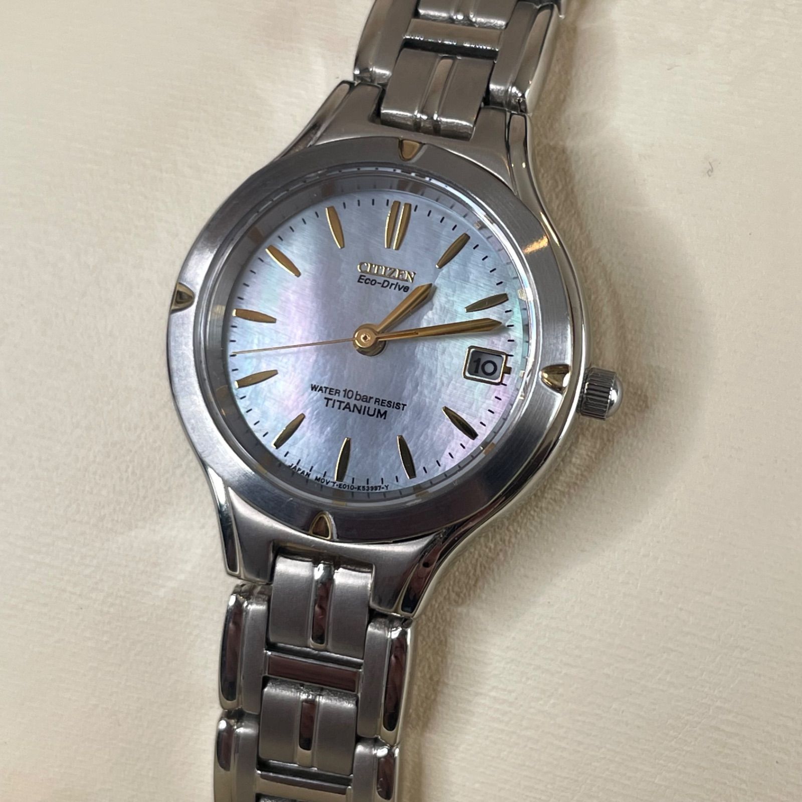 稼働品 CITIZEN Eco Drive シチズン エコドライブ E010-K18132 