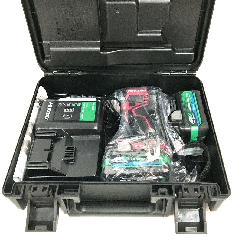 ハイコーキ コードレスインパクトドライバ WH36DC 2XPRSZ フルセット 36V フ レッド マルチボルト 電動工具 HiKOKI△ DW3138-