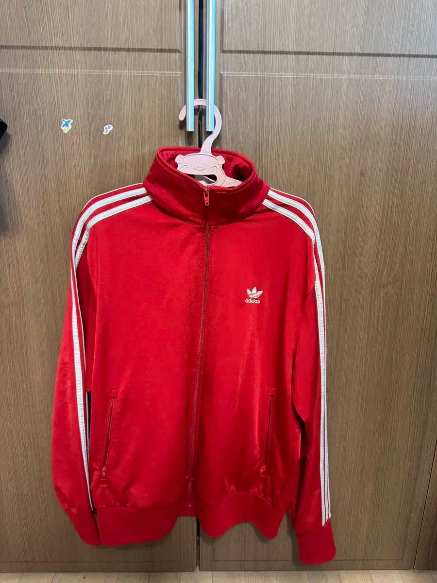 adidas ファイアーバード トラックジャケット レッド Lサイズ adidas