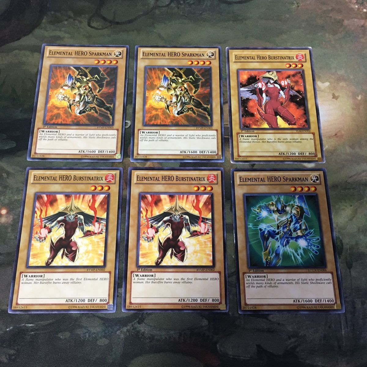 kw12 7 英語版 E・HERO スパークマン バーストレディ 遊戯王 まとめ 