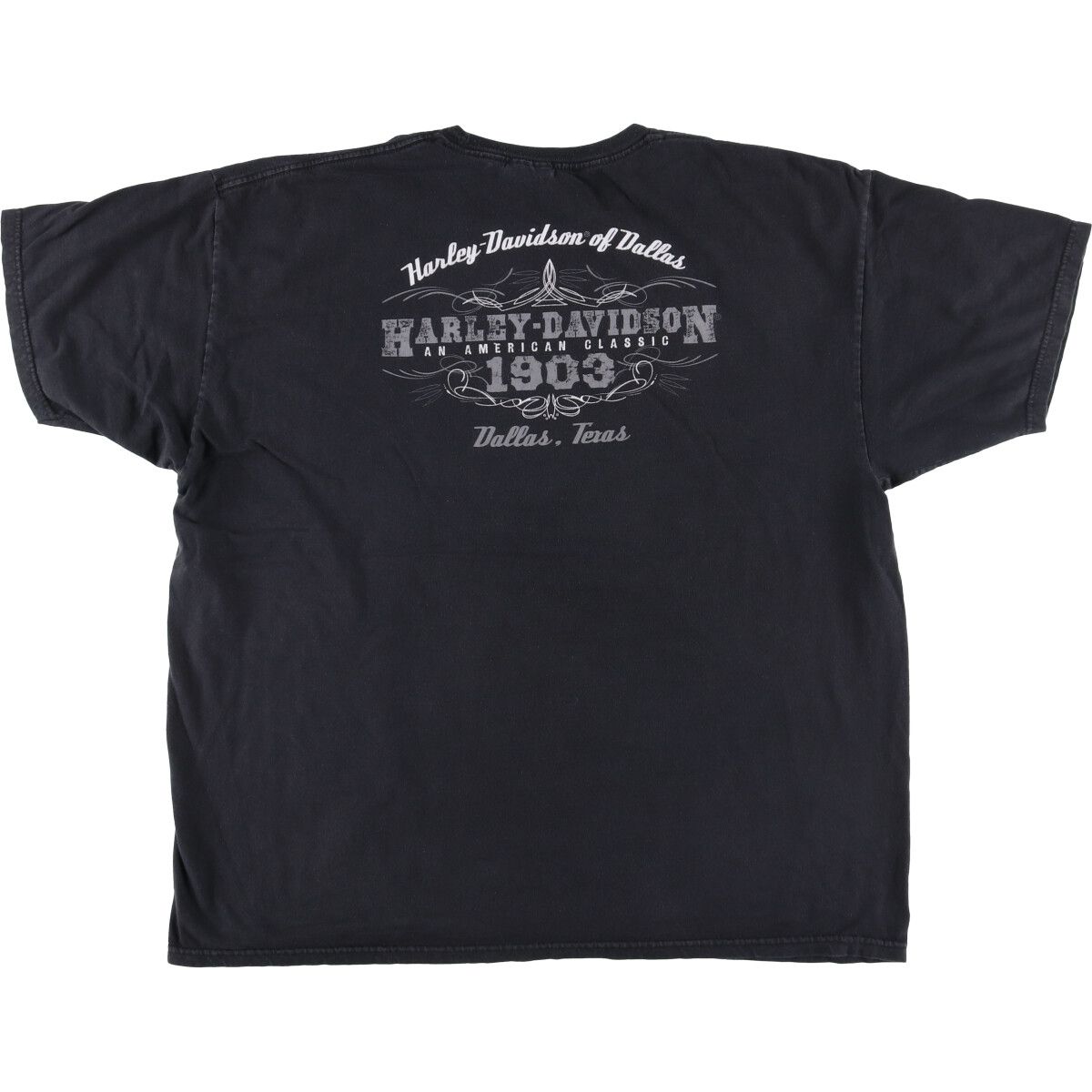 00s☆US古着【ハーレーダビッドソン ピンナップガール Tシャツ