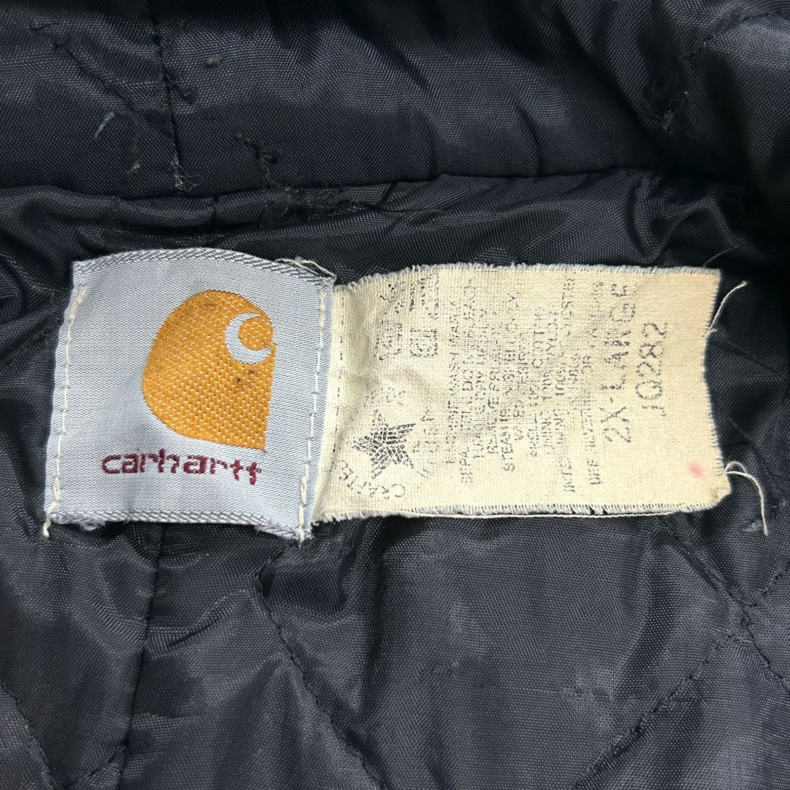 鬼フェード 80-90s USA製 アクティブジャケット Carhartt