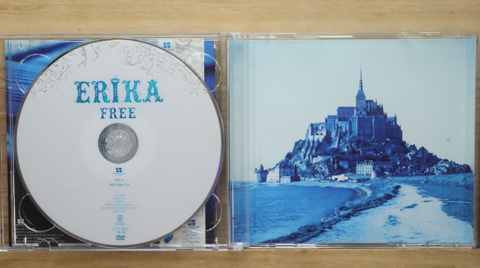 国内盤CD☆沢尻エリカ/ERIKA SAWAJIRI□ FREE(初回生産限定盤)(DVD付