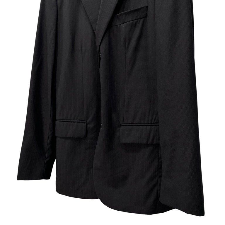 春夏新作モデル HELMUT LANG ストライプウールトロピカル3Bテーラードジャケット ジャケット・アウター