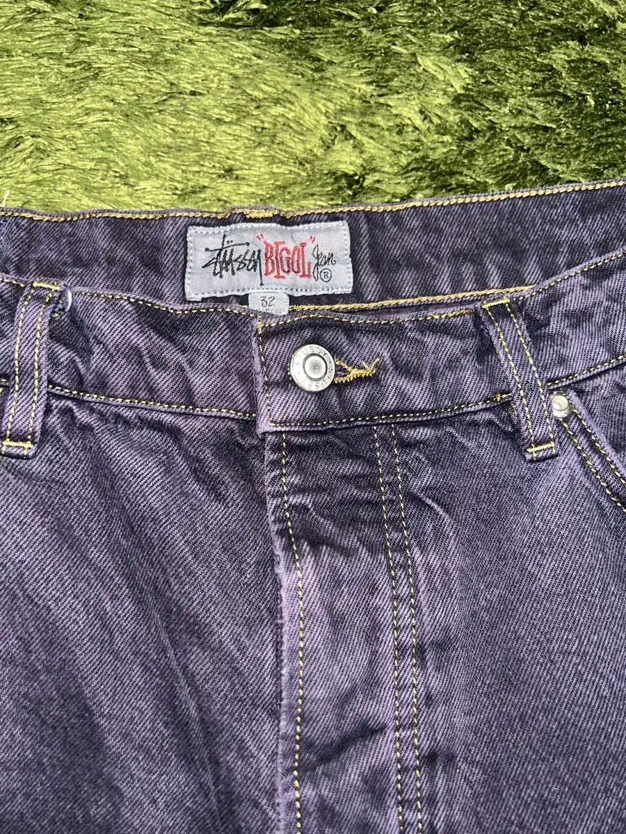 STUSSY BIGOL紫デニム サイズ32
