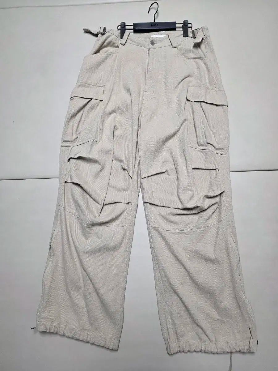 Nonnod nonnod サイドハウス カーゴ パンツ ベージュ 3