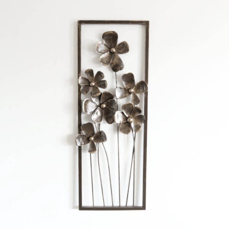 ウォールアートパネル 壁掛け 壁飾り 花 かわ畑貿易