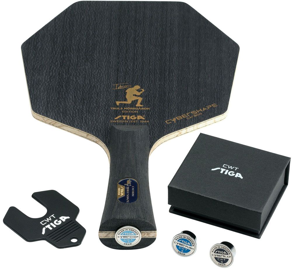 STIGA サイバーシェイプ ウッド　卓球ラケット スティガ STIGA 卓球 サイバーシェイプ カーボンCWT トルルス