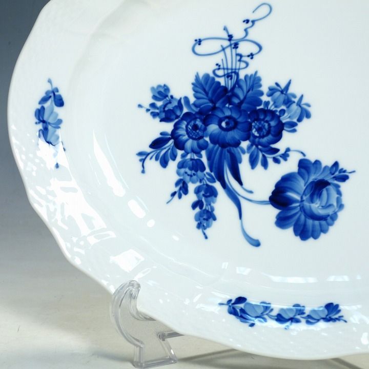 ロイヤルコペンハーゲン ブルーフラワー カーブ オーバル プレート 36cm ロイヤルコペンハーゲン ブルーフラワー カーブ オーバル プレート