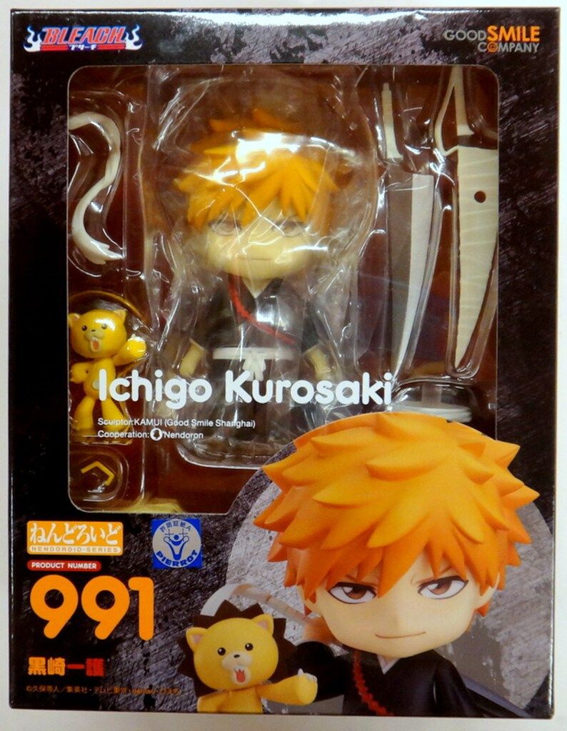 ねんどろいど 991 黒崎一護（グッドスマイルカンパニー） フォトレビュー】ねんどろいど『BLEACH』 黒崎一護[グッドスマイル