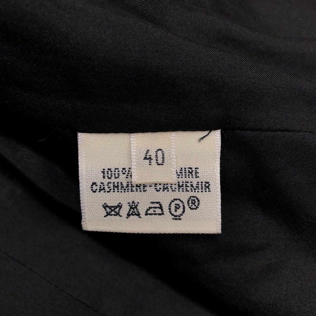 HERMES エルメス カシミア ライダースジャケット ベルト無し 40 サイズ HERMES エルメス カシミア ライダースジャケット ベルト無し 40