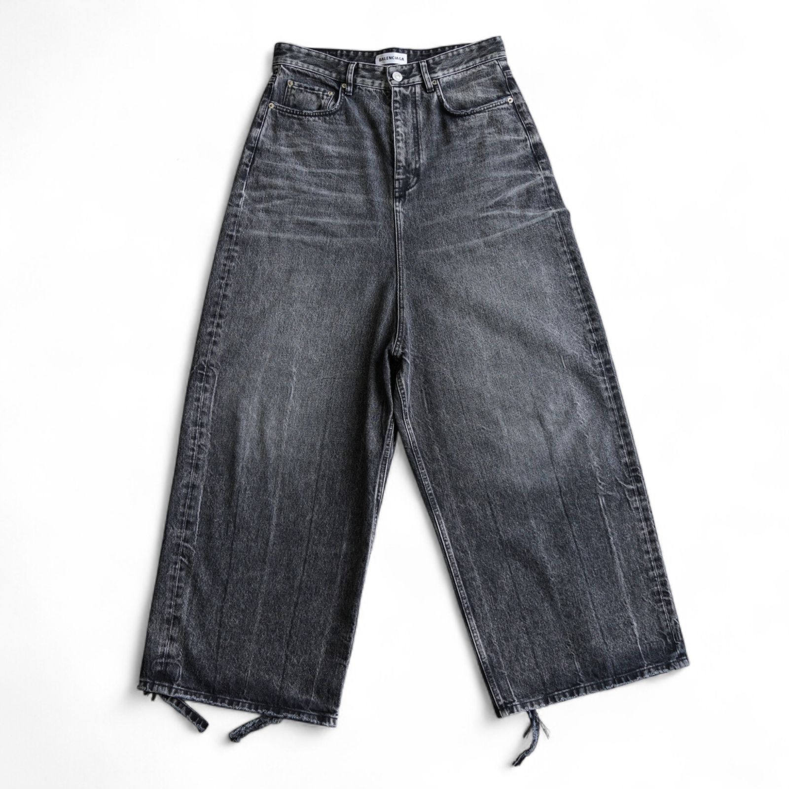 BALENCIAGA ブラック デニム 楽天市場】BALENCIAGA(バレンシアガ) サイズ:25 Cropped Pants